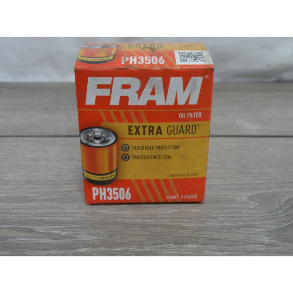 FRAM EXTRA GUARD PH3506 Oil Filter 10,000 Mile Protection New Sealed Box